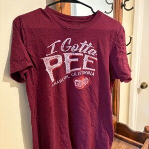 i gotta pee bubba gump shirt small